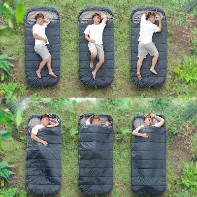 Sac de couchage - HikingSleepingbag™ - Bleu