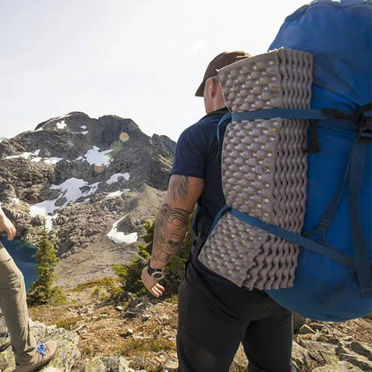 Matelas Camping - PortableCampingMat™ - Bleu