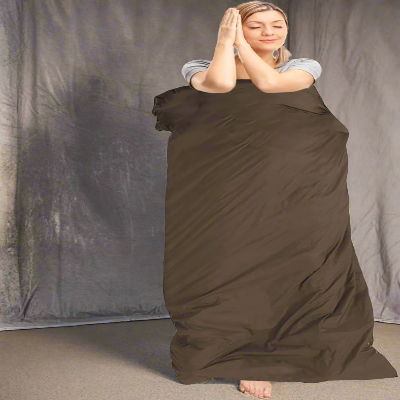 Sac de couchage - CampingSleepingBag™ - Marron